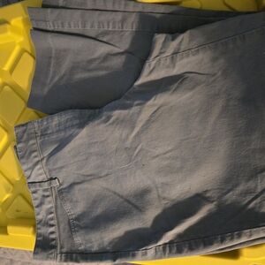 Lands' End Gray Ankle Pants